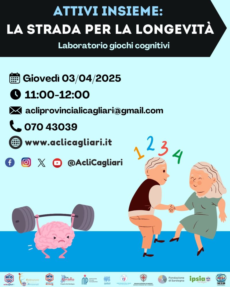 Attivi insieme: La strada per la longevità - Circolo Acli Elmas (CA)