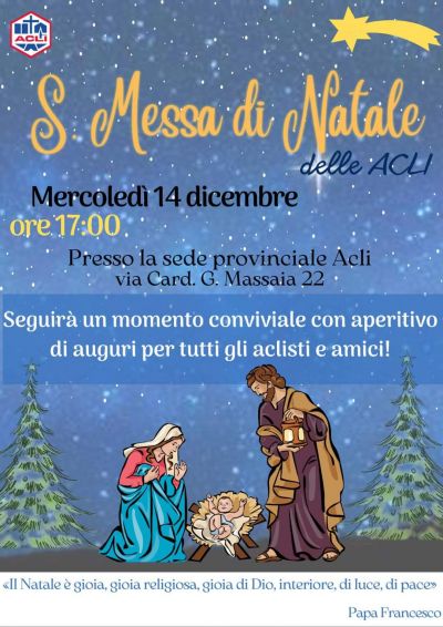 S. Messa di Natale delle Acli - Acli Cremona (CR)