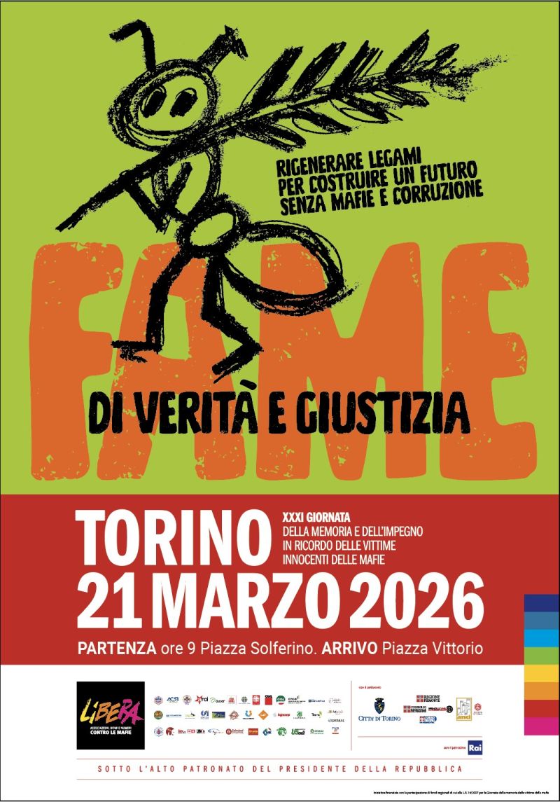 FAME DI VERITA' E GIUSTIZIA - TORINO