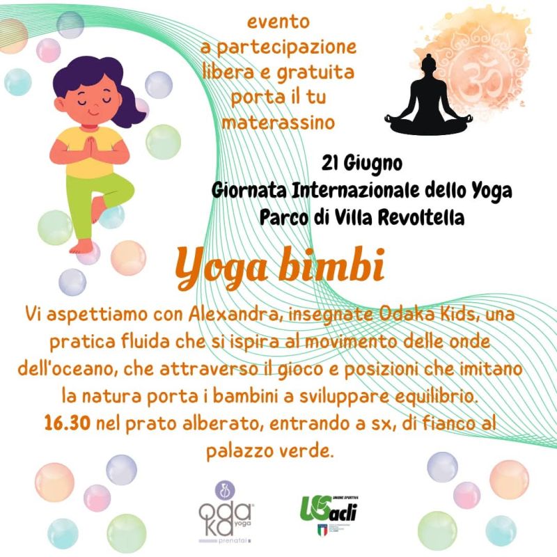 YOGA BIMBI - PARCO DI VILLA REVOLTELLA (TS) - US ACLI TRIESTE
