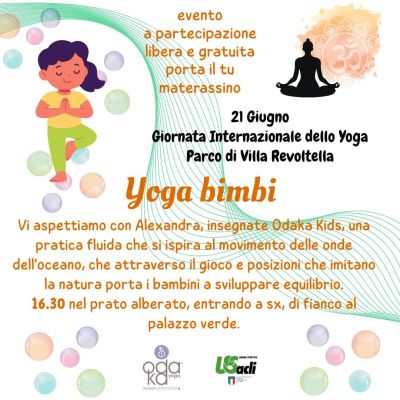 YOGA BIMBI - PARCO DI VILLA REVOLTELLA (TS) - US ACLI TRIESTE