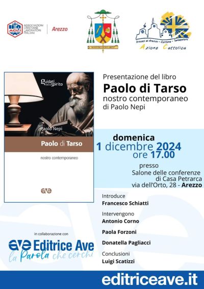 Presentazione del libro "Paolo di Tarso. Nostro contemporaneo" - Acli Arezzo (AR)