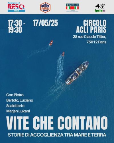 Vite che contano - Acli Parigi (Francia)