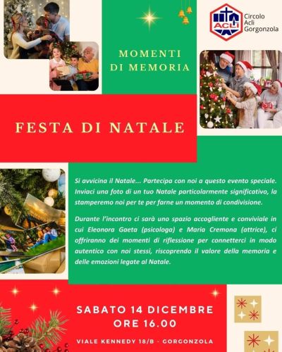 Festa di Natale - Circolo Acli Gorgonzola (MI)