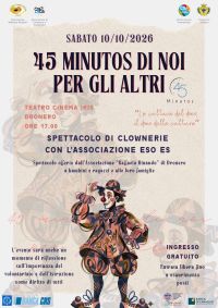 SPETTACOLO DI CLOWNERIE - DRONERO (CN) - ASS. AFFILIATA ACLI "RAFFAELA RINAUDO"