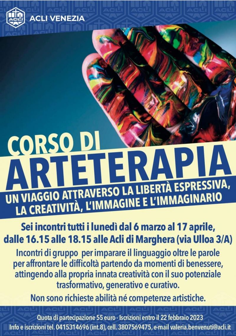 Corso di Arteterapia - Acli Venezia (VE)