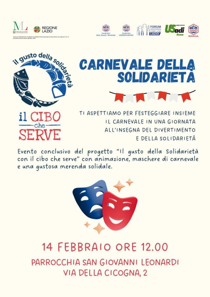 CARNEVALE DELLA SOLIDARIETA' - ROMA