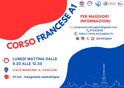 Corso Francese A1 - Acli Cagliari (CA)