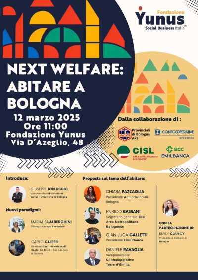 Next welfare: abitare a Bologna, Acli Bologna