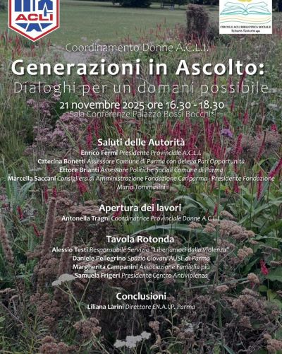 Generazioni in ascolto - Parma - Coordinamento Donne Acli Parma (PR)