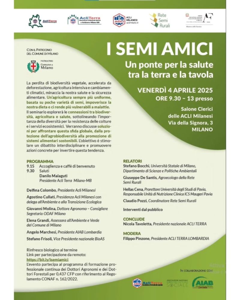 I semi amici - Acli Terra e Acli Milano (MI)
