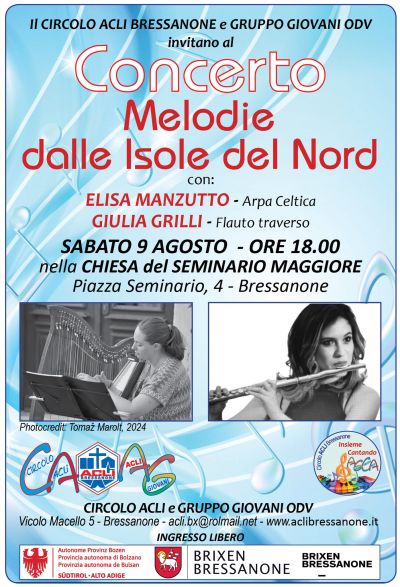 Melodie dalle Isole del Nord - Bressanone (BZ) - Circolo Acli Bressanone (BZ)