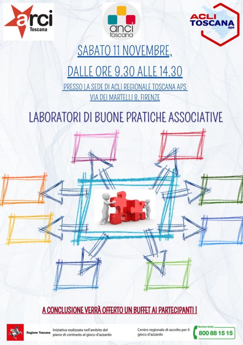 Laboratorio di Buone Pratiche Associative - Acli Toscana