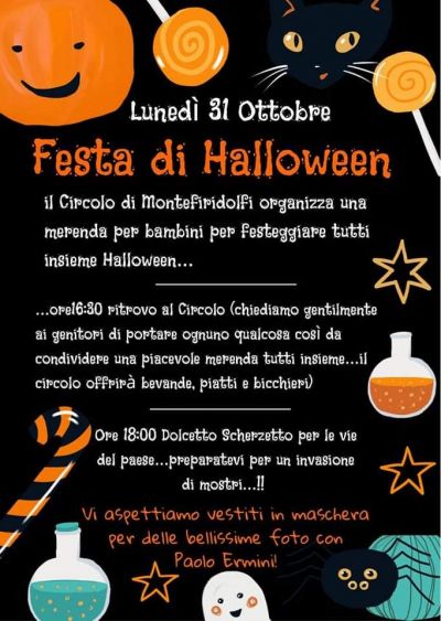 Festa di Halloween - Circolo Acli Santa Cristina di San Casciano in Val di Pesa (FI)