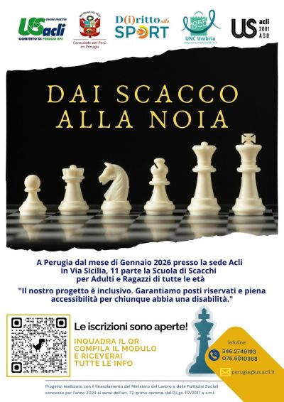 Dai scacco alla noia - Perugia - US Acli Perugia (PG)