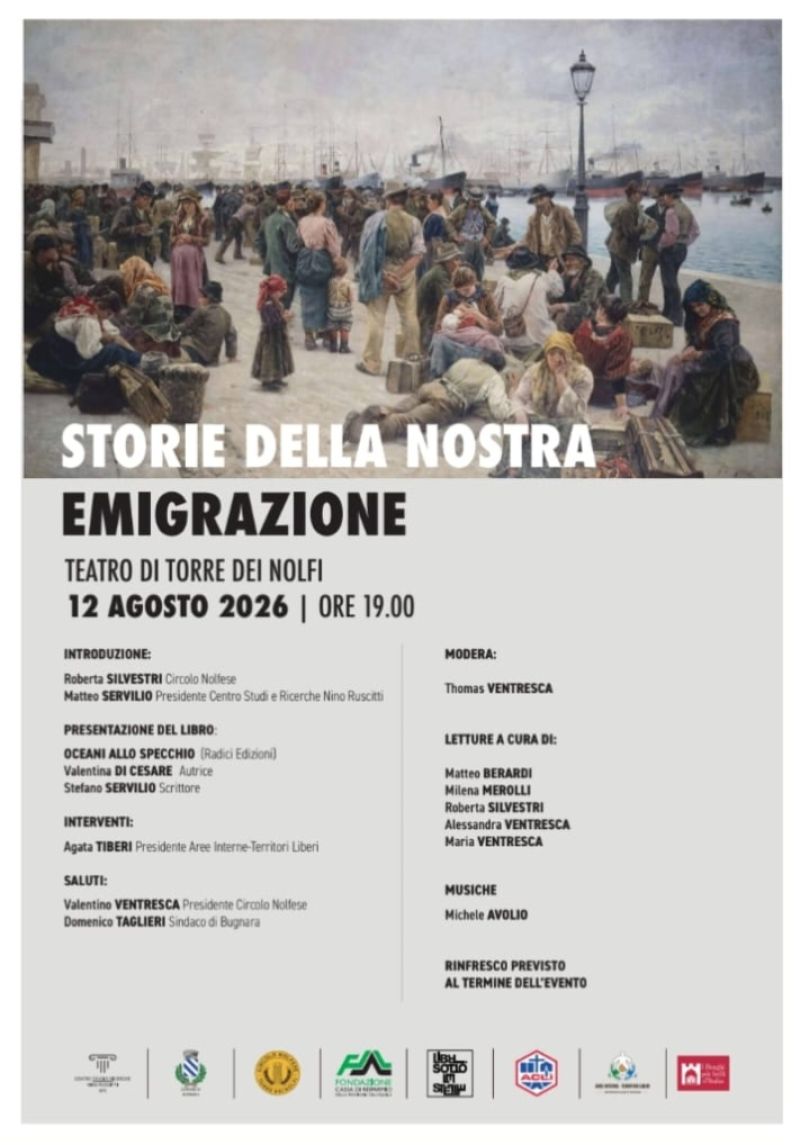 STORIE DELLA NOSTRA EMIGRAZIONE - BUGNARA (AQ) - CIRCOLO ACLI NOLFESE (AQ)