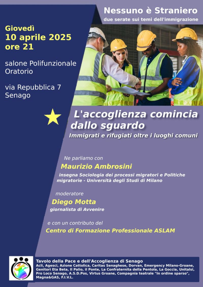 L'accoglienza comincia dallo sguardo - Circolo Acli Senago (MI)