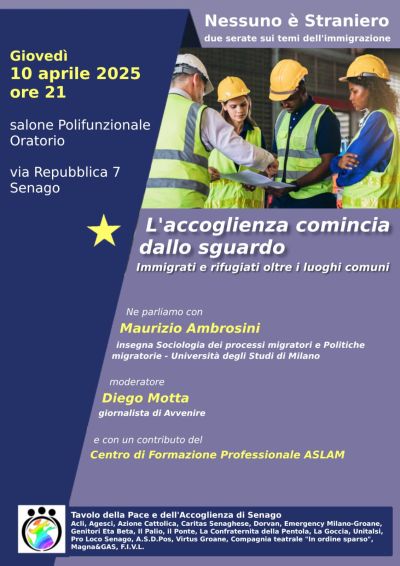 L'accoglienza comincia dallo sguardo - Circolo Acli Senago (MI)