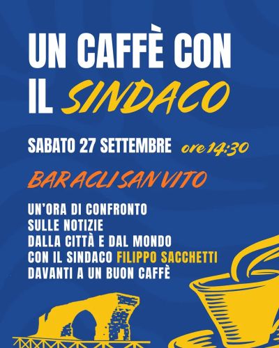 Un caffè con il Sindaco - San Vito (RN) - Acli Rimini (RN)