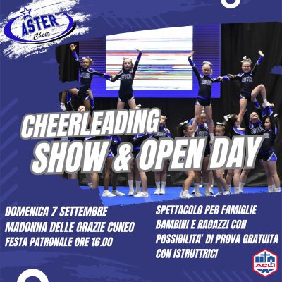 Cheerleading Show &amp; Open Day - Madonna delle Grazie (CN) - Circolo Acli Madonna delle Grazie (CN)