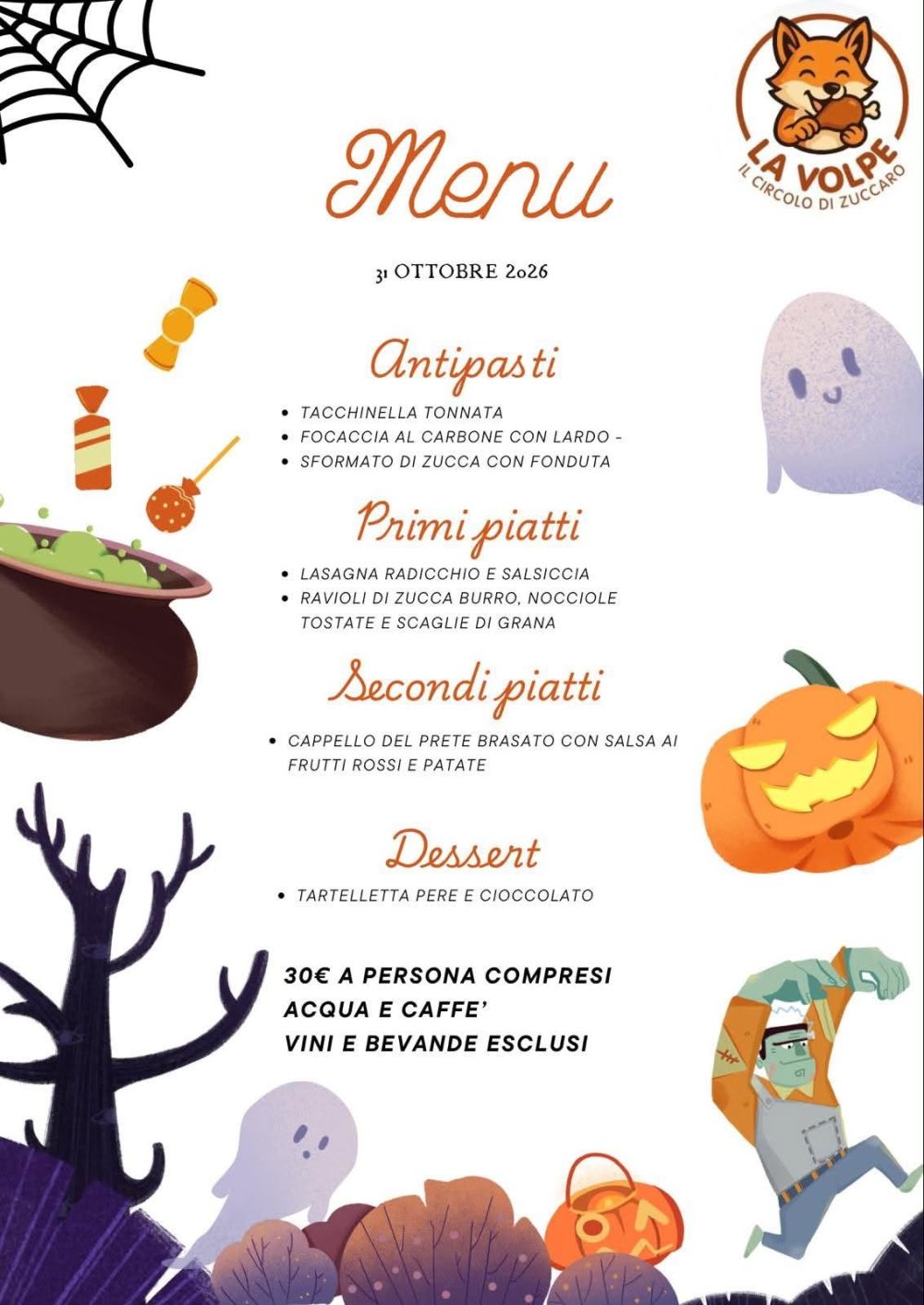 DOLCETTO O SCHERZETTO? - CENA CIRCOLO ACLI ZUCCARO (VC)