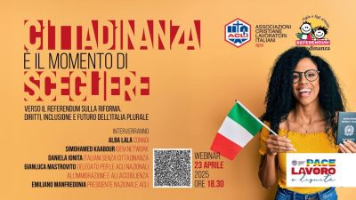 Cittadinanza: È il momento di scegliere