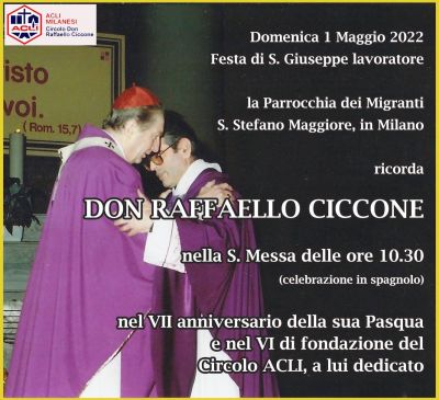 Don Raffaello Ciccone - Circolo Acli Don Raffaello Ciccone (MI)