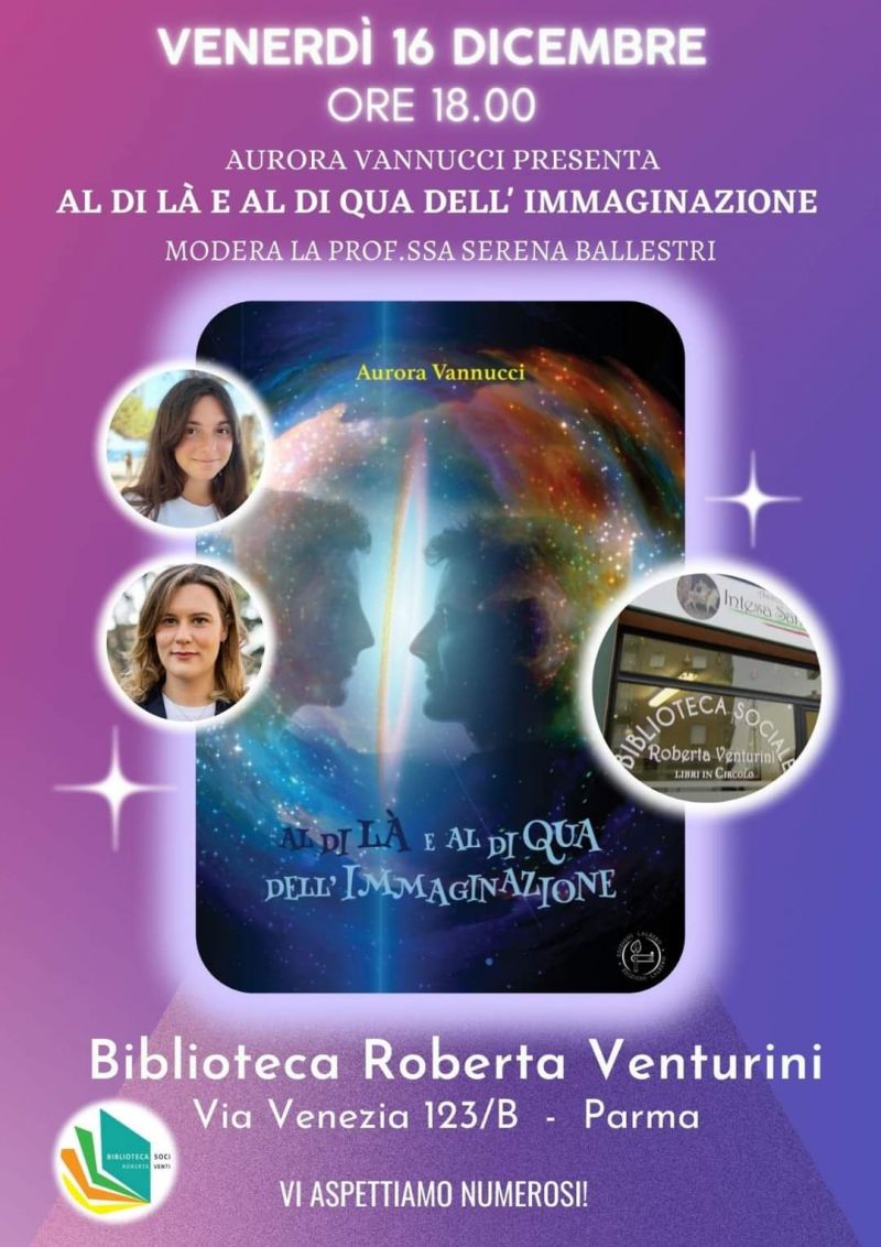 Al di là e al di qua dell'immaginazione - Circolo Acli Biblioteca Sociale Roberta Venturini (PR)