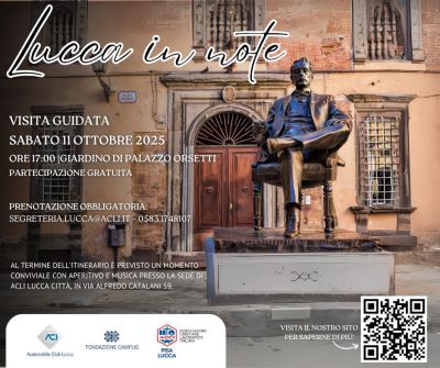 Lucca in note - Lucca - Acli Pisa e Lucca (PI)