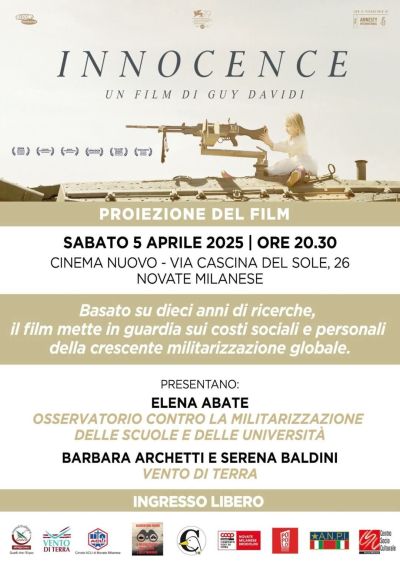 Proiezione del film "Innocence" - Circolo Acli Novate Milanese (MI)