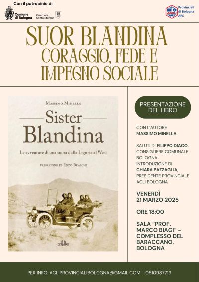 Suor Blandina: Coraggio, Fede e Impegno Sociale - Acli Bologna (BO)