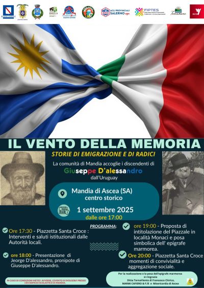 Il vento della memoria - Mandia di Ascea (SA) - Acli Salerno (SA)