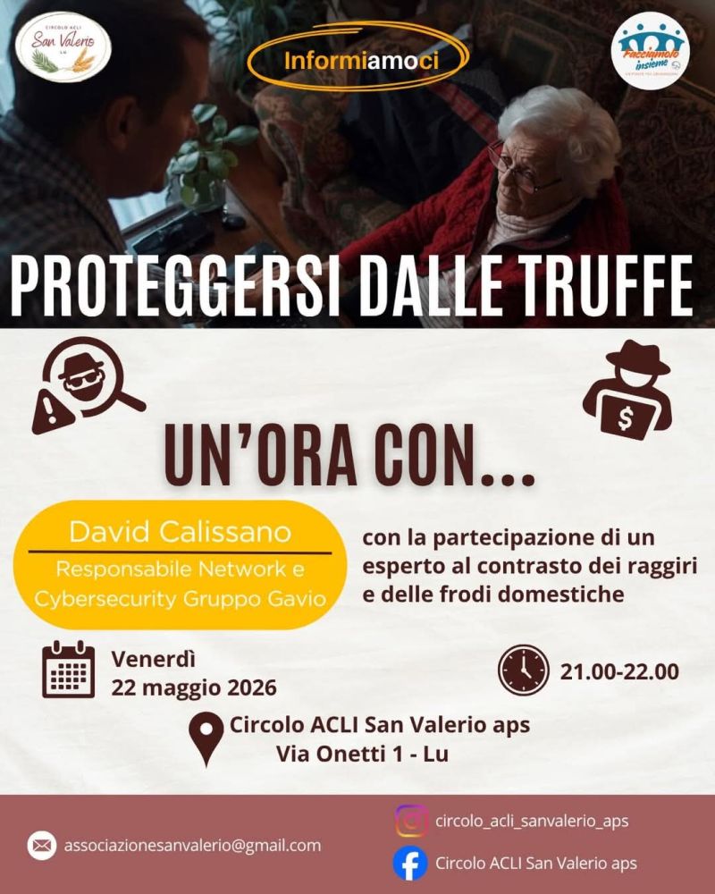 PROTEGGERSI DALLE TRUFFE - LU (AL)