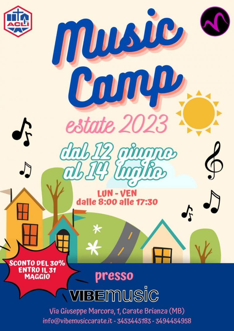 Music Camp - Circolo Acli Carate Brianza (MI)