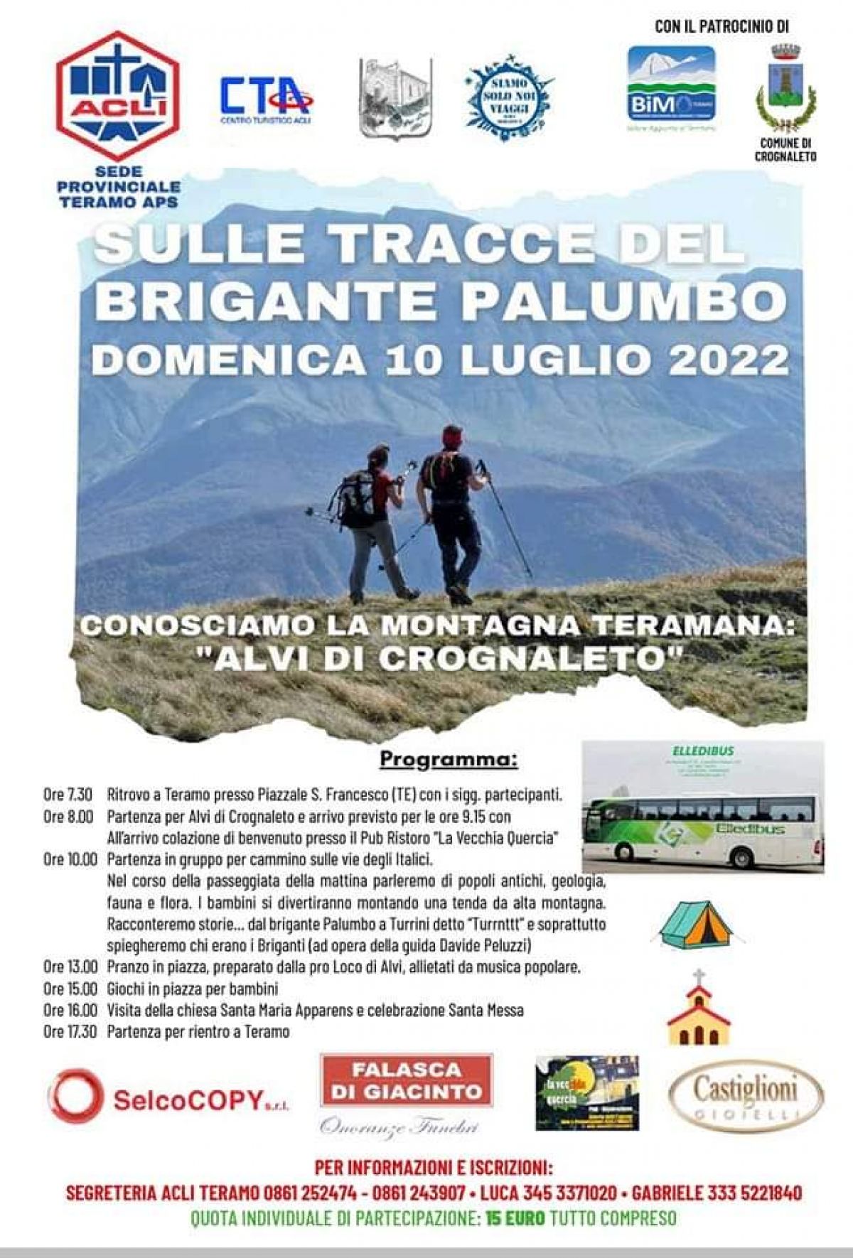 Sulle tracce del gigante Palumbo - Acli Teramo