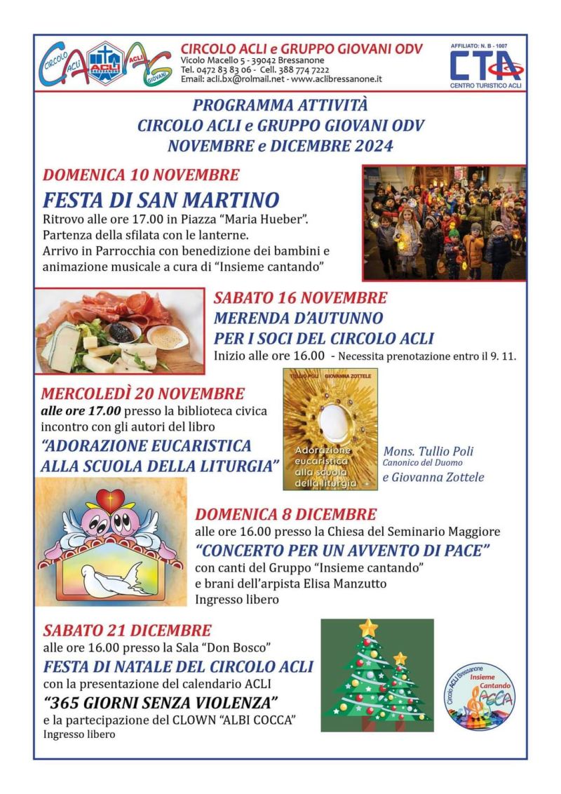 Incontro con gli autori del libro &quot;Adorazione eucaristica alla scuola della liturgia&quot; - Circolo Acli Bressanone (BZ)