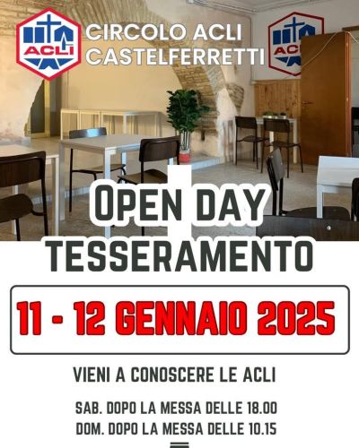 Open Day - Circolo Acli Castelferretti (AN)