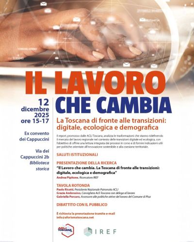 Il lavoro che cambia - Pisa - Acli Toscana