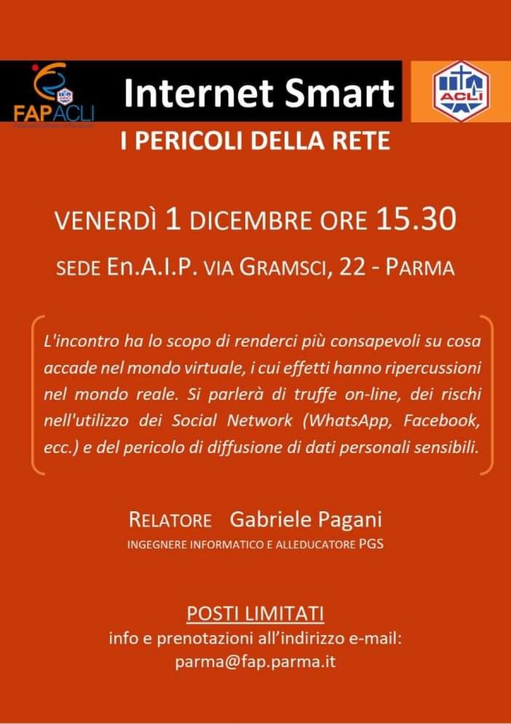 I pericoli della rete - FAP Acli Parma (PA)