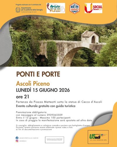 PONTI E PORTE - ASCOLI PICENO (AP) - US ACLI ASCOLI PICENO (AP)