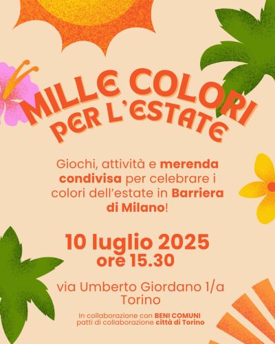 Mille colori per l'estate - Torino - Acli Torino (TO)