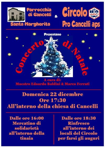 Concerto di Natale - Circolo Acli Pro Cancelli (FI)