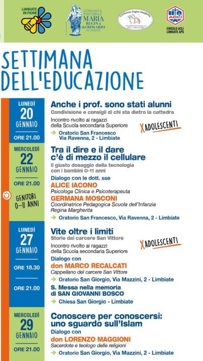 Anche i prof. sono stati alunni - Circolo Acli Limbiate (MI)