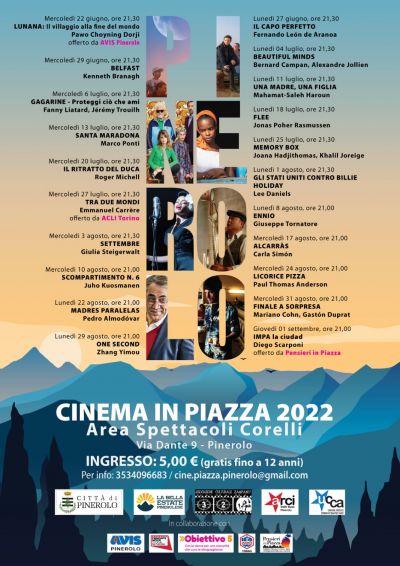 Cinema in piazza 2022. Il capo perfetto  - Acli Torino (TO)