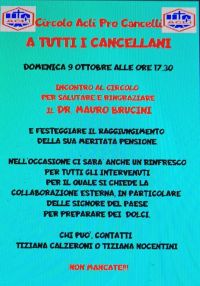 A tutti i cancellani - Circolo Acli Pro Cancelli (FI)