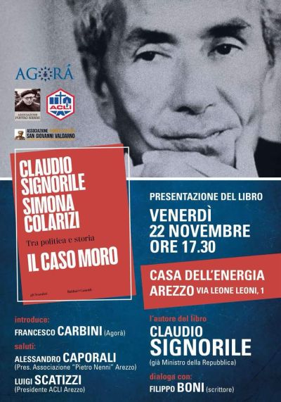 Presentazione libro "Il caso Moro. Tra politica e storia" - Acli Arezzo (AR)