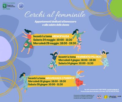 Cerchi al femminile - Pavia - Laboratorio Sociale La Torretta (PV)