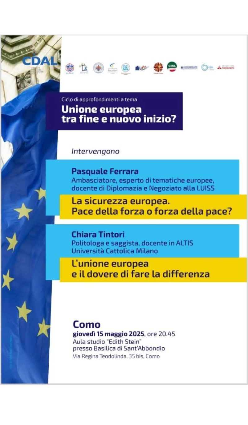 Unione europea tra fine e nuovo inizio? - Acli Como (CO)