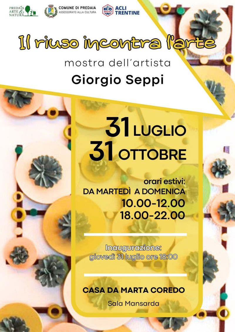 Il riuso incontra l'arte - Predaia (TN) - Acli Trento (TN)