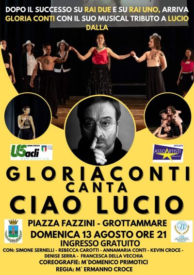 Gloria Conti Canta Ciao Lucio - US Acli Marche